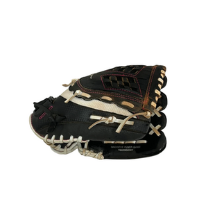 Used Mizuno FINCH RH Throw Fastpitch Gloves Black 11" 11692-S000144983