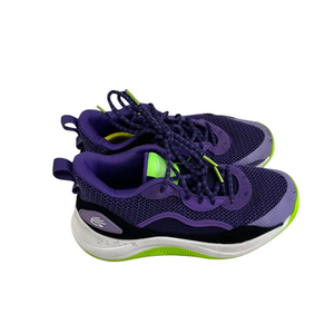 Used Under Armour CURRY 3Z 24 Basketball Shoes M Purple Senior 7.5 11692-S000144994