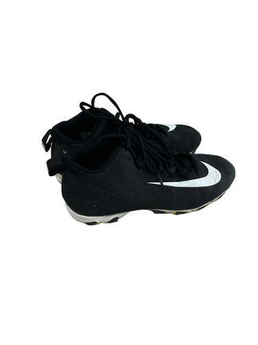 Used Nike ALPHA Adult FB Cleats Black Senior 8.5 11692-S000144997