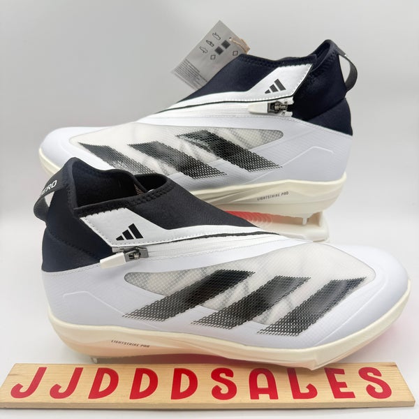 Adidas Adizero Impact+ Baseball Cleats White Black Pink IF3352 Men's Sz 11 NWT
New Without Box