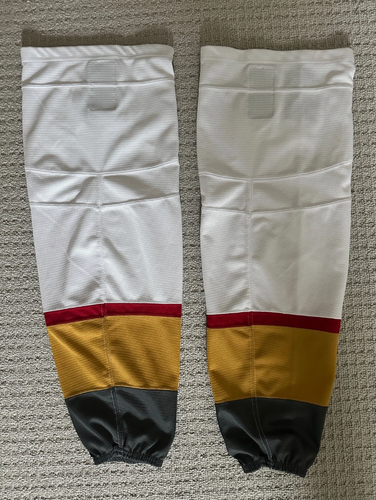 Senior Large Hockey Socks, Vegas Golden Knights Colors (Used)