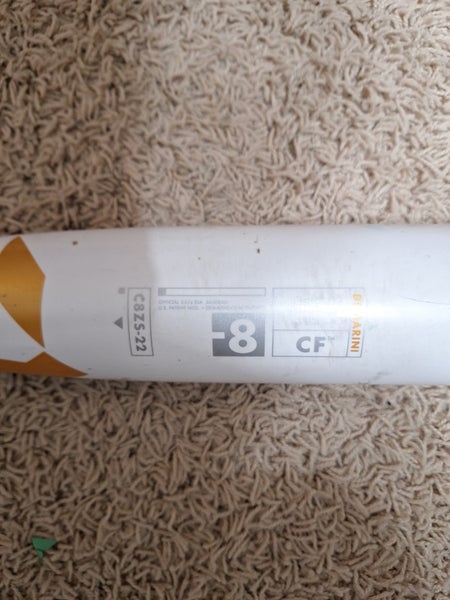 2022 DeMarini CF Zen Composite USSSA Certified Bat (-8) 22 oz 30" (Used)