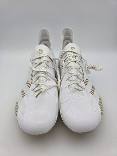 adidas gazelle silver green womens adidas Women's Gamecourt 2 Tennis Shoes, White/Silver, Size 11 main image 1