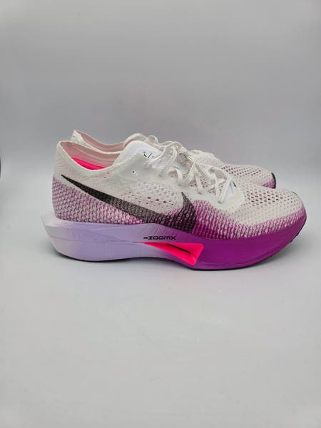 Nike ZoomX Vaporfly Next% 3 White Vivid Purple DV4129-104 Men's