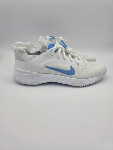 Nike Huarache 9 Elite Turf LAX Lacrosse UNC-Blue/White FV6141-103 Men’s Sz 8.5