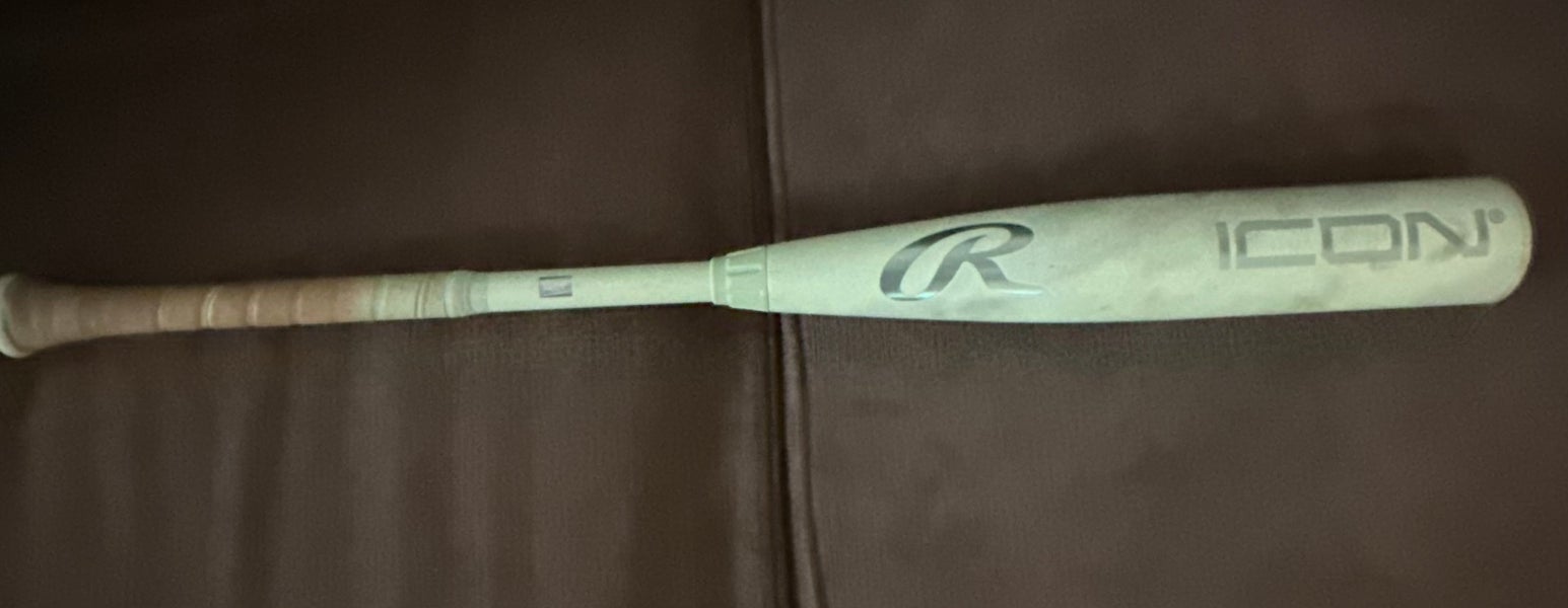 2026 Rawlings Icon Composite BBCOR Certified Bat (-3) 28 oz 31" (Used)
