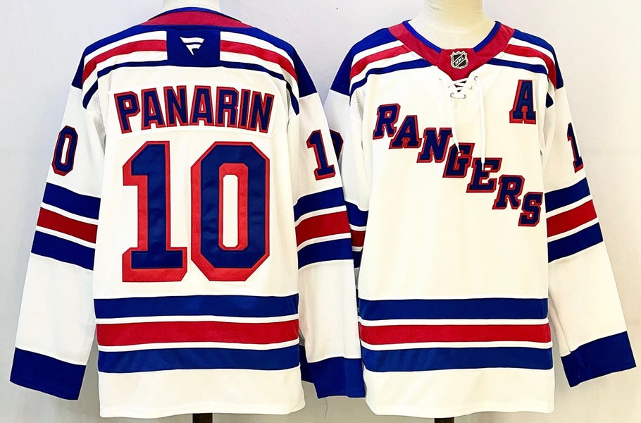 New York Rangers Panarin Ice Hockey Jersey 10 Size 52