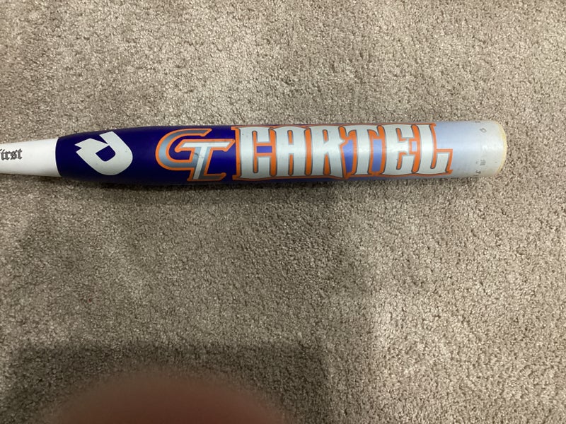 DeMarini GTL Cartel Slow pitch Bat (-4) 28 oz 34" (Used)
