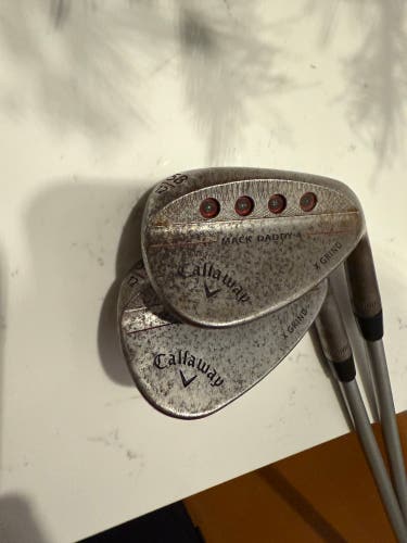 Men's Callaway Mack Daddy 4 Right Handed Wedge Stiff Flex 54 Degree Graphite Shaft (Used)