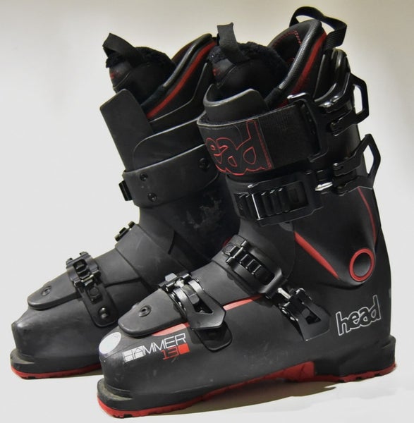 HEAD HAMMER 130 SKI BOOTS MEN SIZE 9.5/27.5