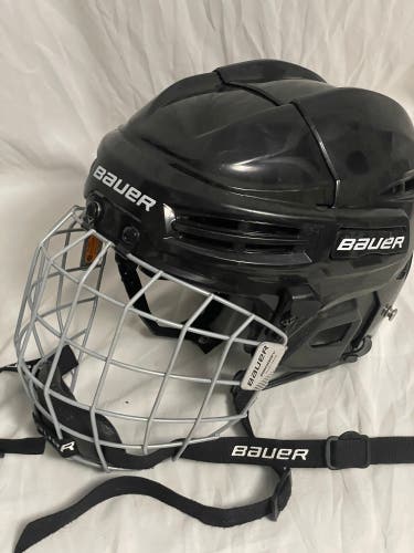 Used Bauer IMS 5.0 Combo Helmet Black Small