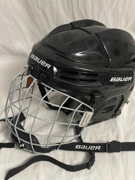 Used Bauer IMS 5.0 Combo Helmet Black Small