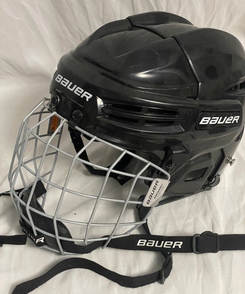 Used Bauer IMS 5.0 Combo Helmet Black Small