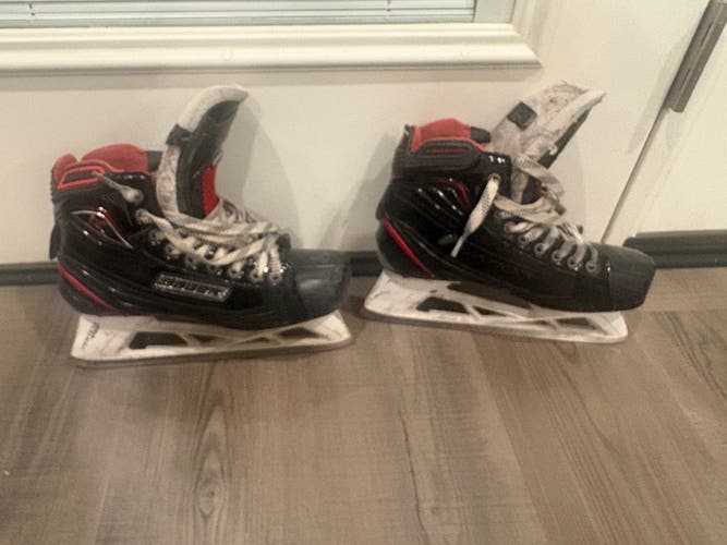 2017 Bauer Vapor 1X Pro Hockey Goalie Skates Regular Width 7 (New)