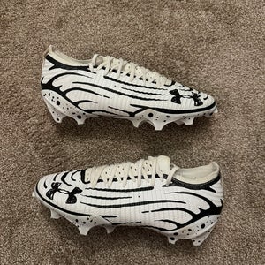 Men's Size M 10.5 (W 11.5) all American Under Armour Blur pro Low Top Molded Cleats (Used)