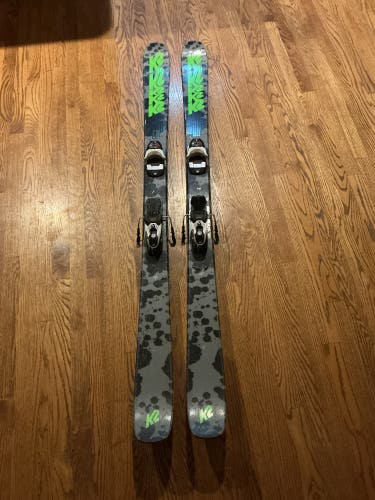 Men's K2 Reckoner 92 169 cm Park Skis With Bindings (Used)