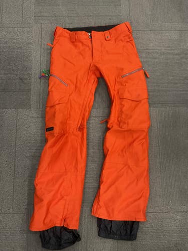 Used Burton THE WHITE COLLECTION Snow Pants M Orange MD 11614-S000227773