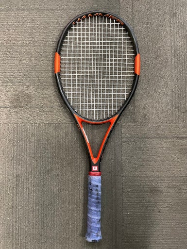 Used Wilson HAMMER TOUR Adult Tennis Racquet Orange 4 1/2" 11614-S000227646