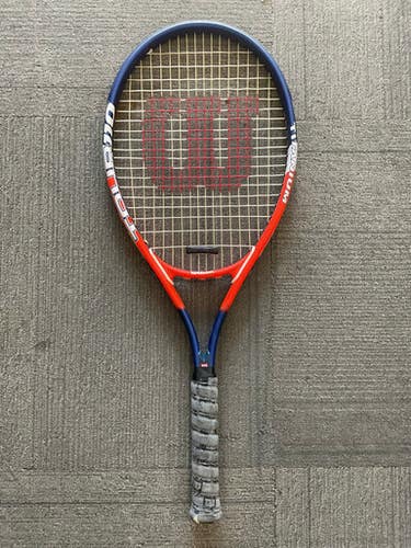 Used Wilson TOUR 110 Adult Tennis Racquet Orange 4 3/8" 11614-S000227627