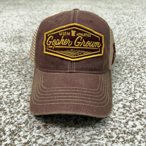 Minnesota Golden Gophers Hat Cap Snap Back Mens One Size NCAA Football Legacy