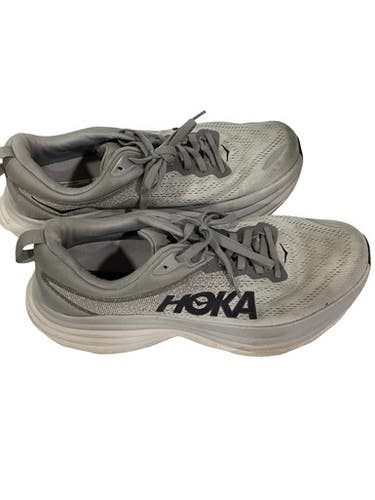 Used Hoka Running/X-Train Shoes M Grey Senior 9.5 11347-S000261565