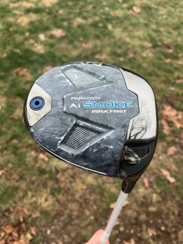 Callaway Paradym Ai Smoke Max Fast Driver 12 Eldio 40 Ladies Flex 44 NICE