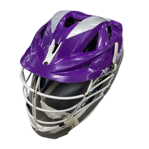 Used Cascade XRS Lacrosse Helmet Purple One Size 11613-S000174346