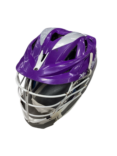 Used Cascade XRS Lacrosse Helmet Purple One Size 11613-S000174347