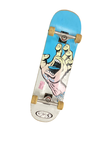 Used Santa Cruz SKATE BOARD Complete Skateboard Black Regular 11613-S000174342