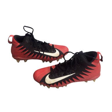 Used Nike Adult FB Cleats Cardinal And Black Senior 11.5 11760-S000085815