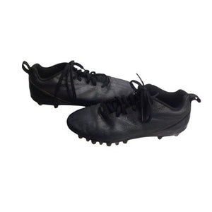 Used Adidas Jr FB Cleats Black Junior 03.5 11760-S000085809