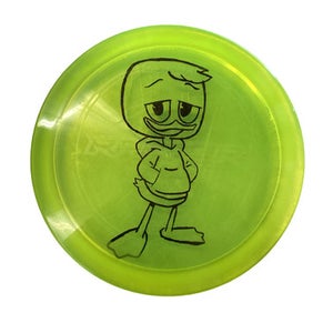 Used Discraft Z RAPTOR Disc Golf Driver Yellow 11760-S000085802