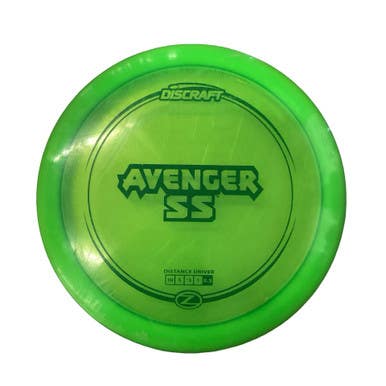 Used Discraft Z AVENGER SS Disc Golf Driver Green 11760-S000085793