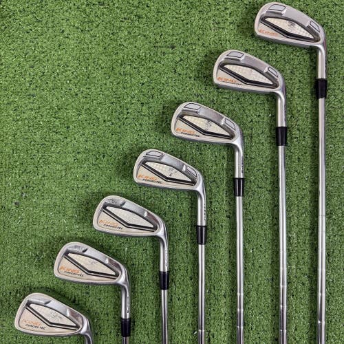 Cobra King Forged Tec 2015 Iron Set 4-PW KBS Tour 90 Stiff Flex Steel