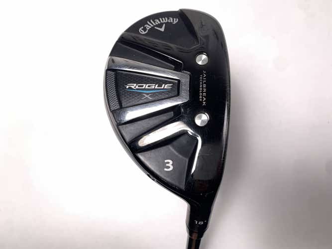 Callaway Rogue X 3 Hybrid 18* Aldila Synergy 50g Senior Graphite Mens RH
