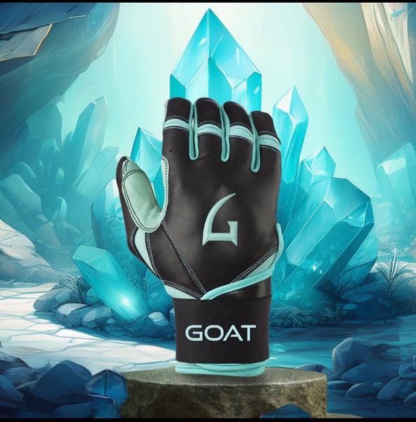 Youth Medium Long Cuff Goat’d Batting Gloves (Used)