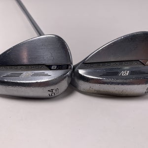 Titleist Vokey SM8 Tour Chrome Wedge Set 54* 10 | 58* 10 AMT S300 Black Stiff RH