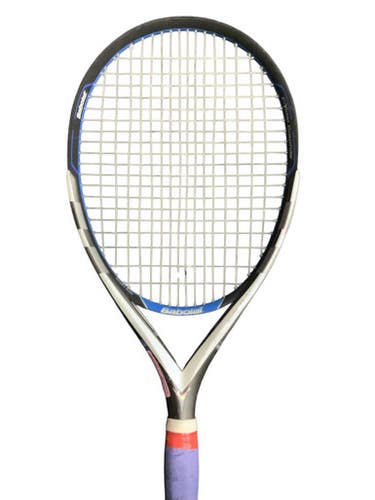 Used Babolat Y105 Adult Tennis Racquet Royal Blue 4 1/2" 10743-S000464491