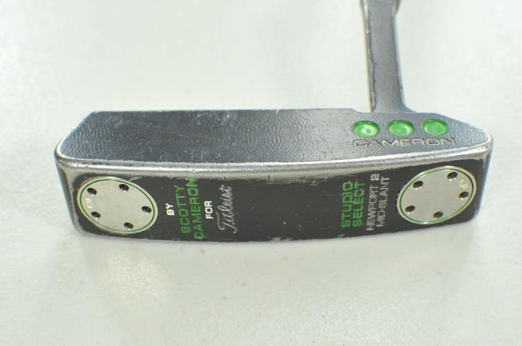 Titleist 2008 Scotty Cameron Studio Select Newport 2 Mid Slant 35" Putter 207524