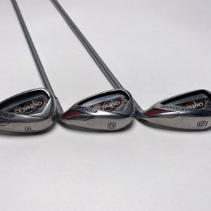 Callaway Diablo Edge Iron Set 8-PW 55g Ladies Graphite Womens RH Undersize Grips