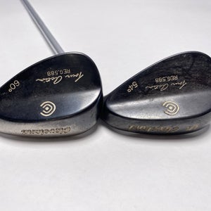 Cleveland 588 Gunmetal Wedge Set 54* 60* DG Wedge Steel Mens RH