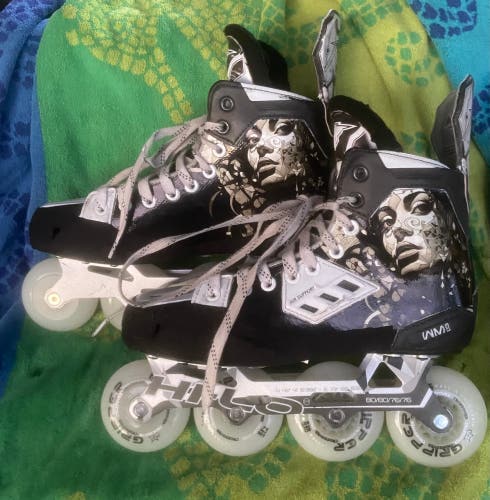 Mission Inhaler WM03 Inline Skates Wide Width Size 8 (Used)