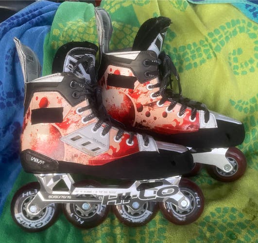 Mission Inhaler WM03 Inline Skates Wide Width Size 7.5 (Used)