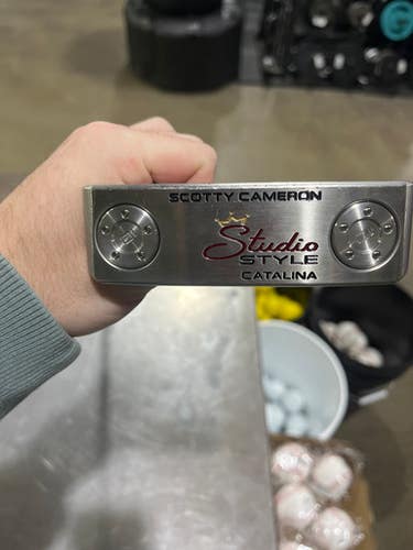 Used Scotty Cameron STUDIO STYLE CATALINA Mens Putter LH 11605-S000211595