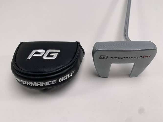 Performance Golf SQ-5 Putter 34" Mens RH HC
