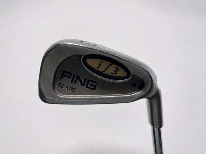 Ping i3 Blade Single 3 Iron Blue Dot 1* Up Cushin JZ Regular Steel Mens RH