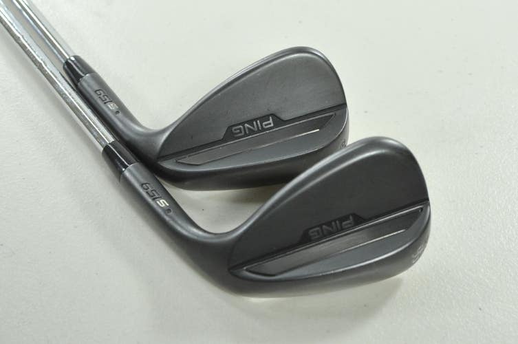 Ping S159 Midnight 52*, 56* Wedge Set Black Dot Right Z-Z115 Steel # 208215
