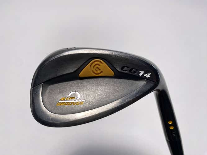 Cleveland CG14 Gunmetal Gap Wedge GW 52* 10 Bounce Traction Wedge Steel Mens RH