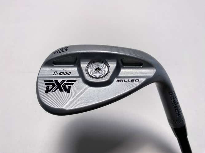 PXG Sugar Daddy III Milled Chrome Lob Wedge LW 60* 7 C-Grind MMT Wedge Mens RH