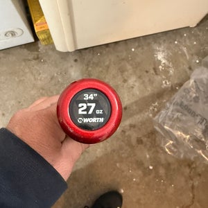 Worth Bedlam Bat 27 oz 34" (Used)